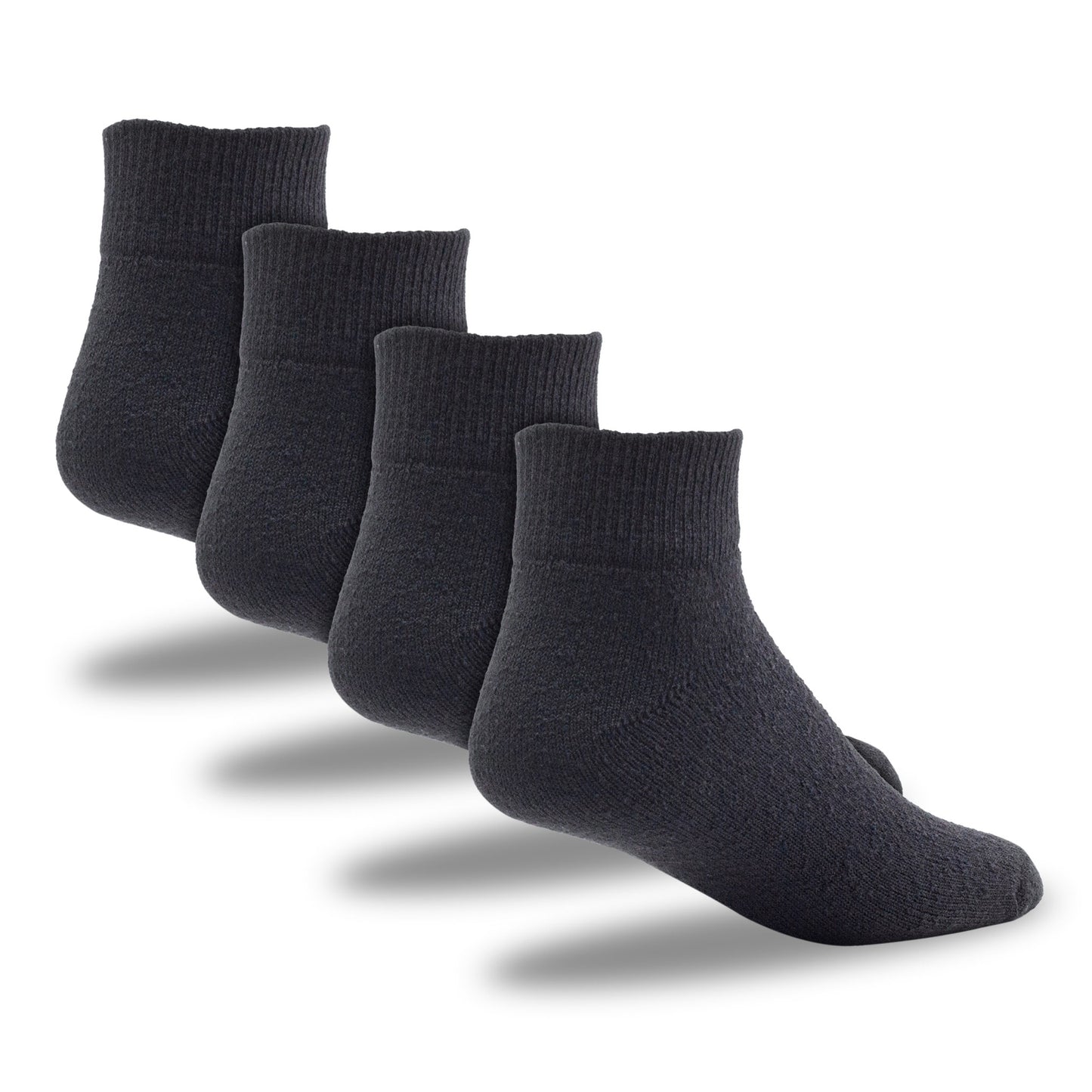 King Size Quarter Sports Socks (2pr)