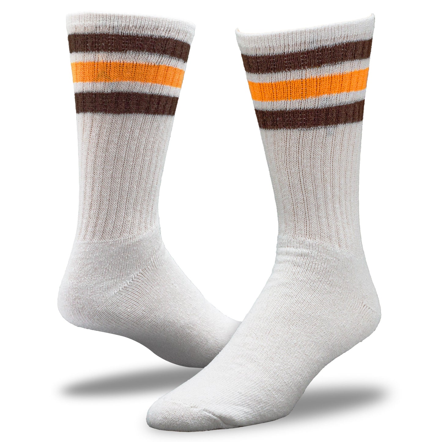 Men's "Americana" Striped Crew Socks (2pr)