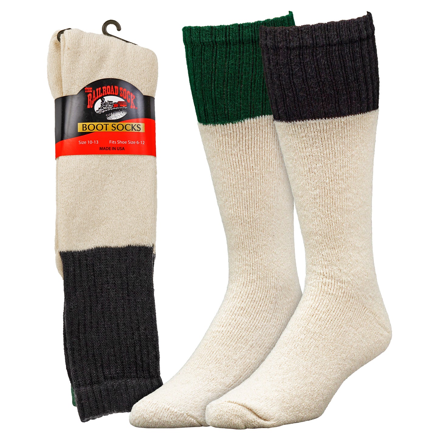 Men's Heavyweight Boot Socks (2pr)