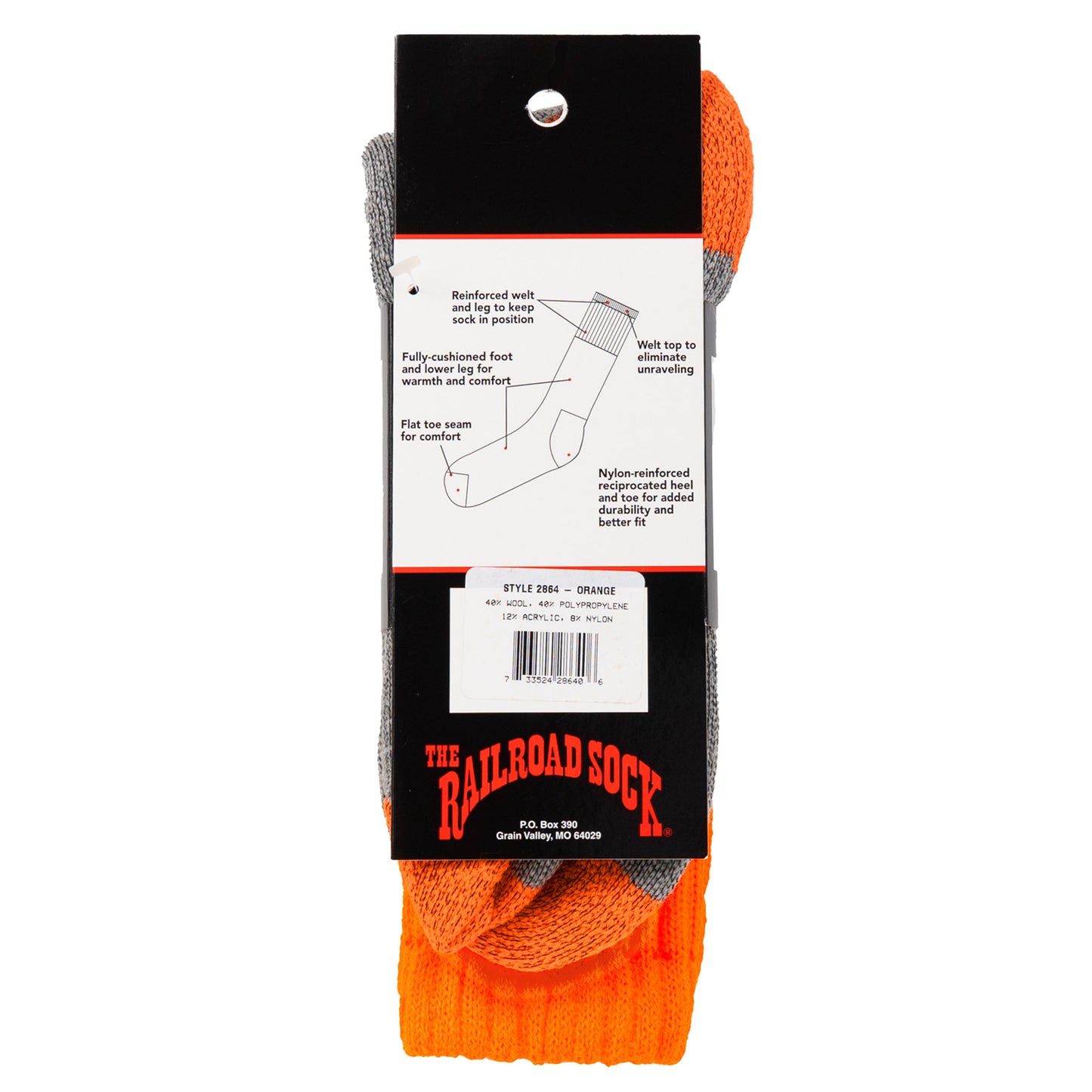 Men's Outdoor Wool Hunter Boot Socks (1pr)