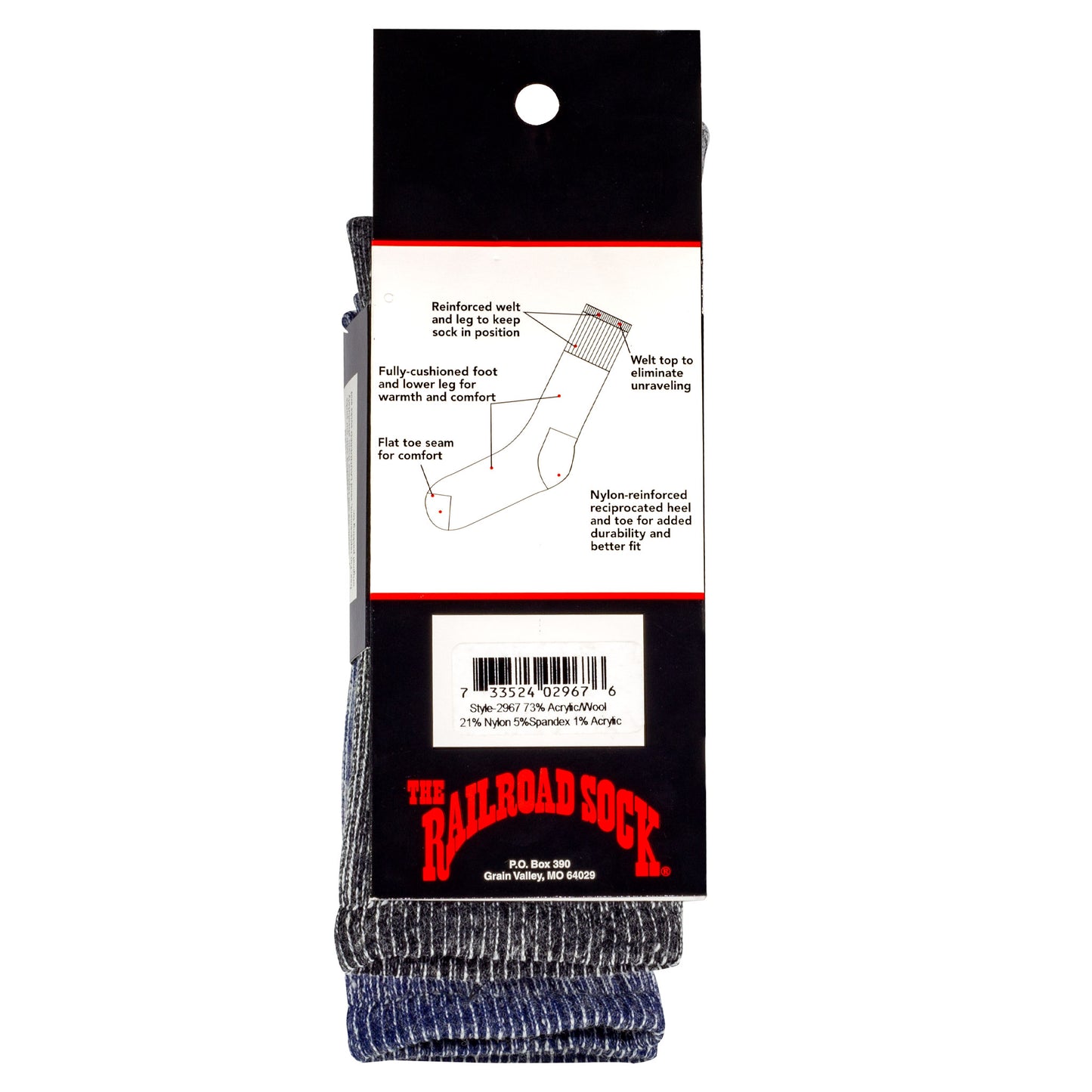 Men's Arctic Wool Crew Socks (2pr)
