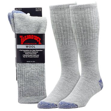 Merino Wool Boot Socks - Assorted (1pr)