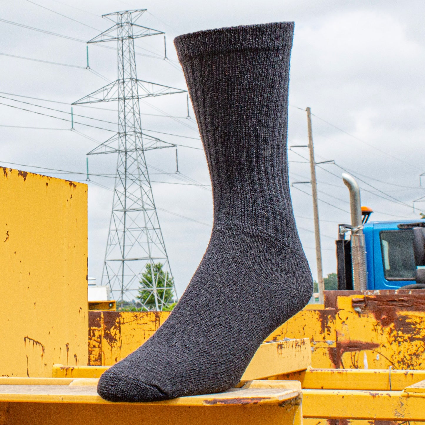 Men's Crew Work Socks (3pr)