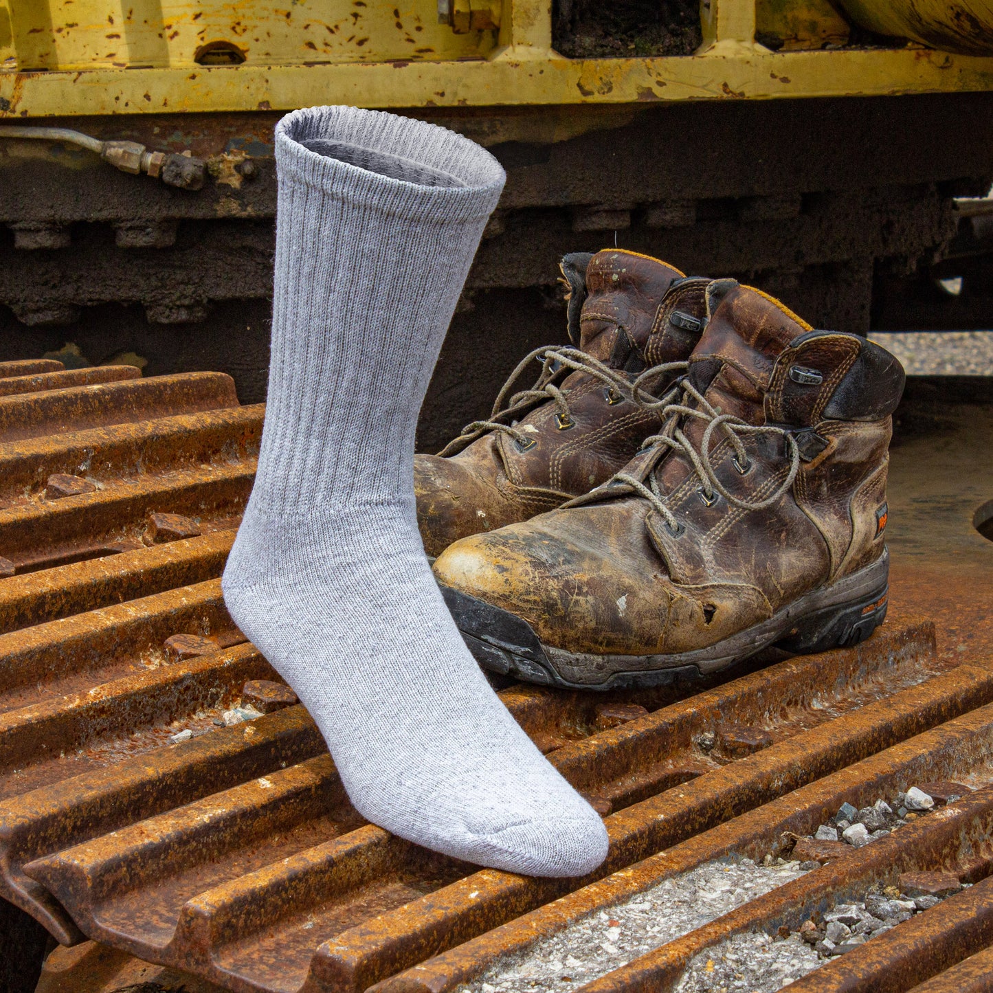 Men's Crew Work Socks (3pr)