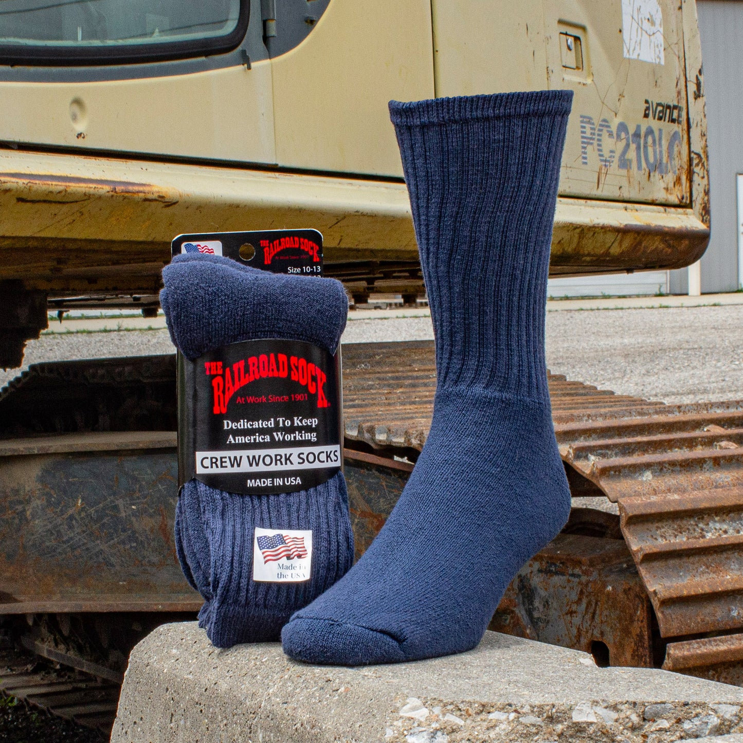 Men's Crew Work Socks (3pr)