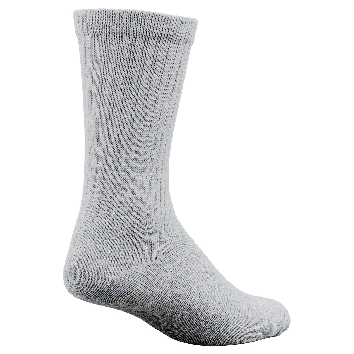 Men's Solid Crew Socks (6pr)