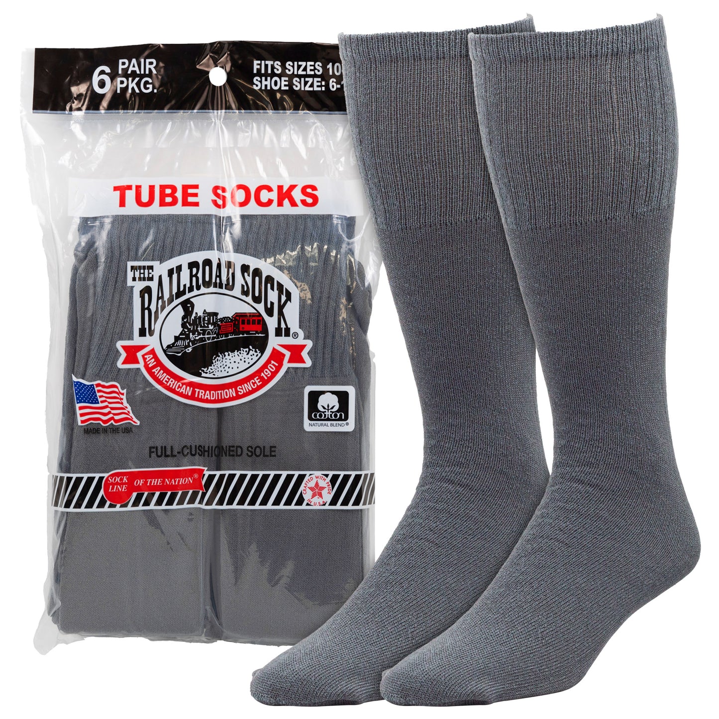 Men's Tube Socks (6pr)