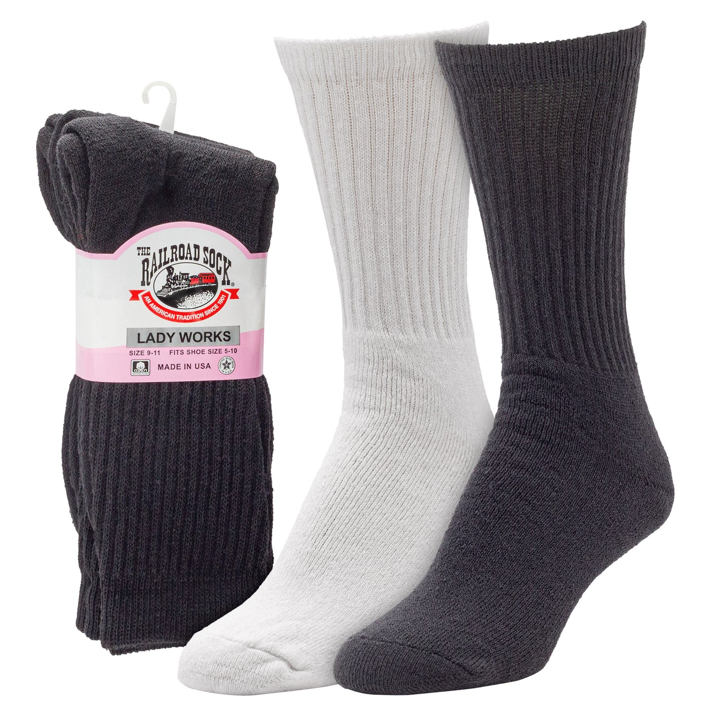 Women's Crew Socks (3pr)