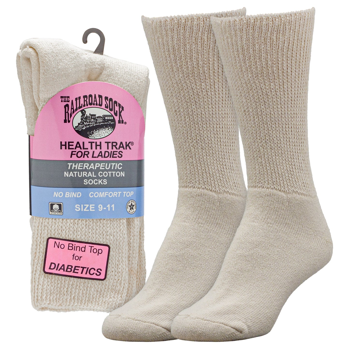 Women's Health Trak® Therapeutic Crew Socks (2pr)
