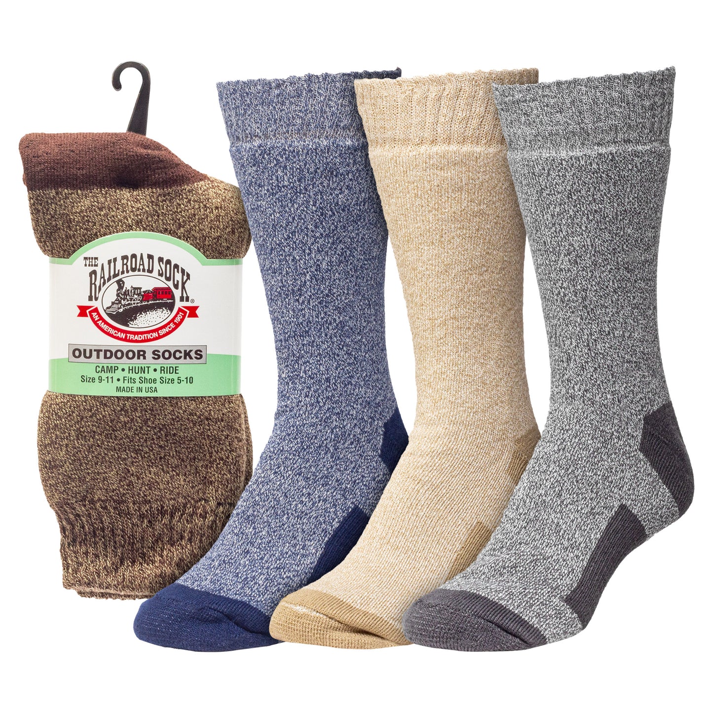 "The Twisted Sister" Outdoor Crew Socks (1pr)