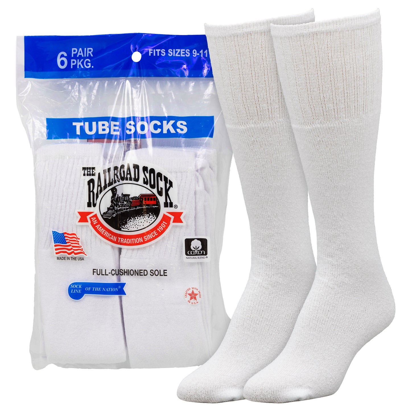 Medium Tube Socks (6pr)