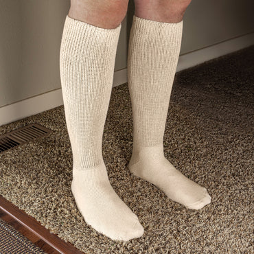 Men's Health Trak® Therapeutic Over-the-Calf Socks (2pr)