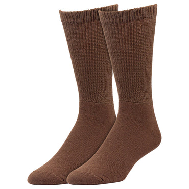 Men's Welt Top Therapeutic Crew Socks (2pr)