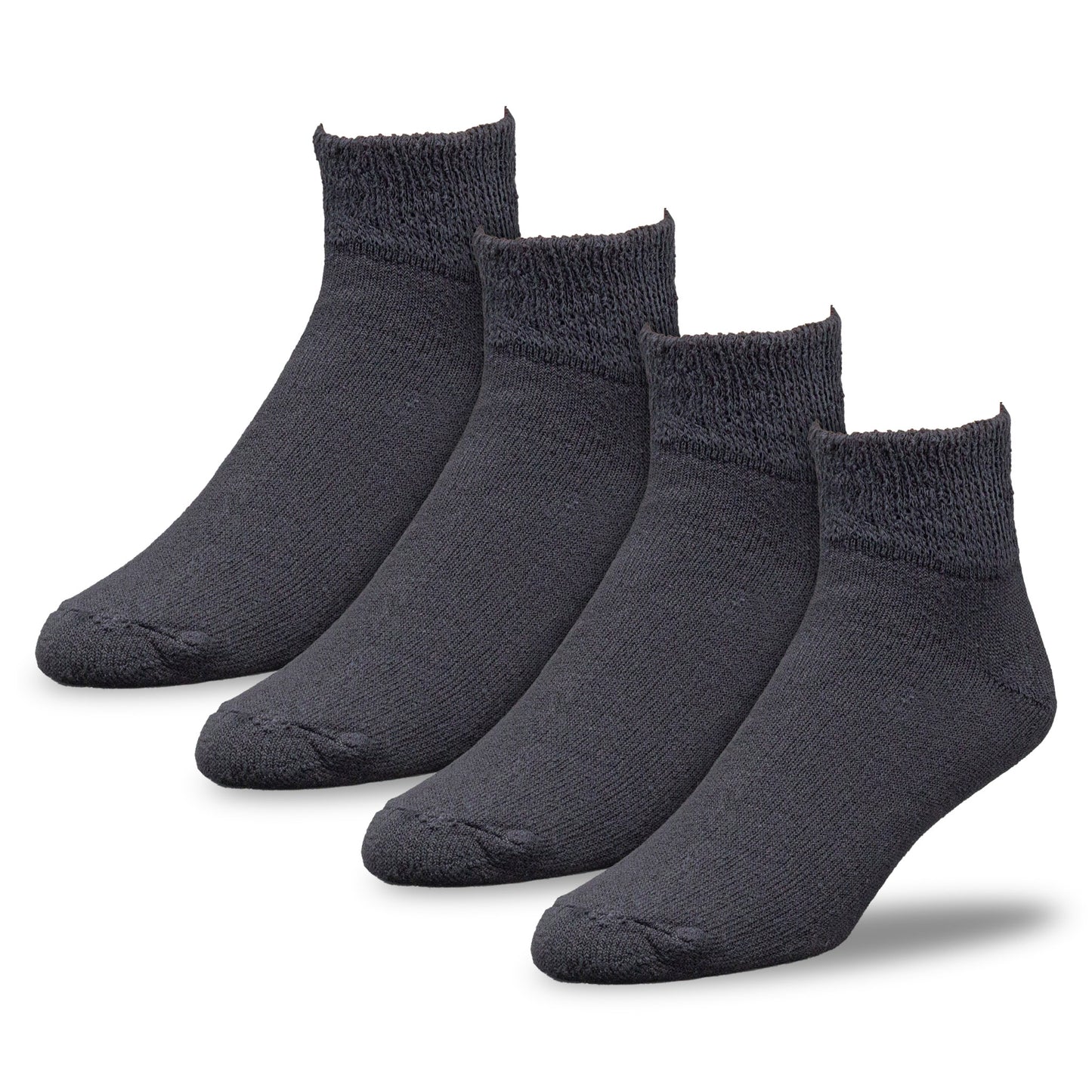 King Size HealthTrak® Therapeutic Quarter Socks (3pr)