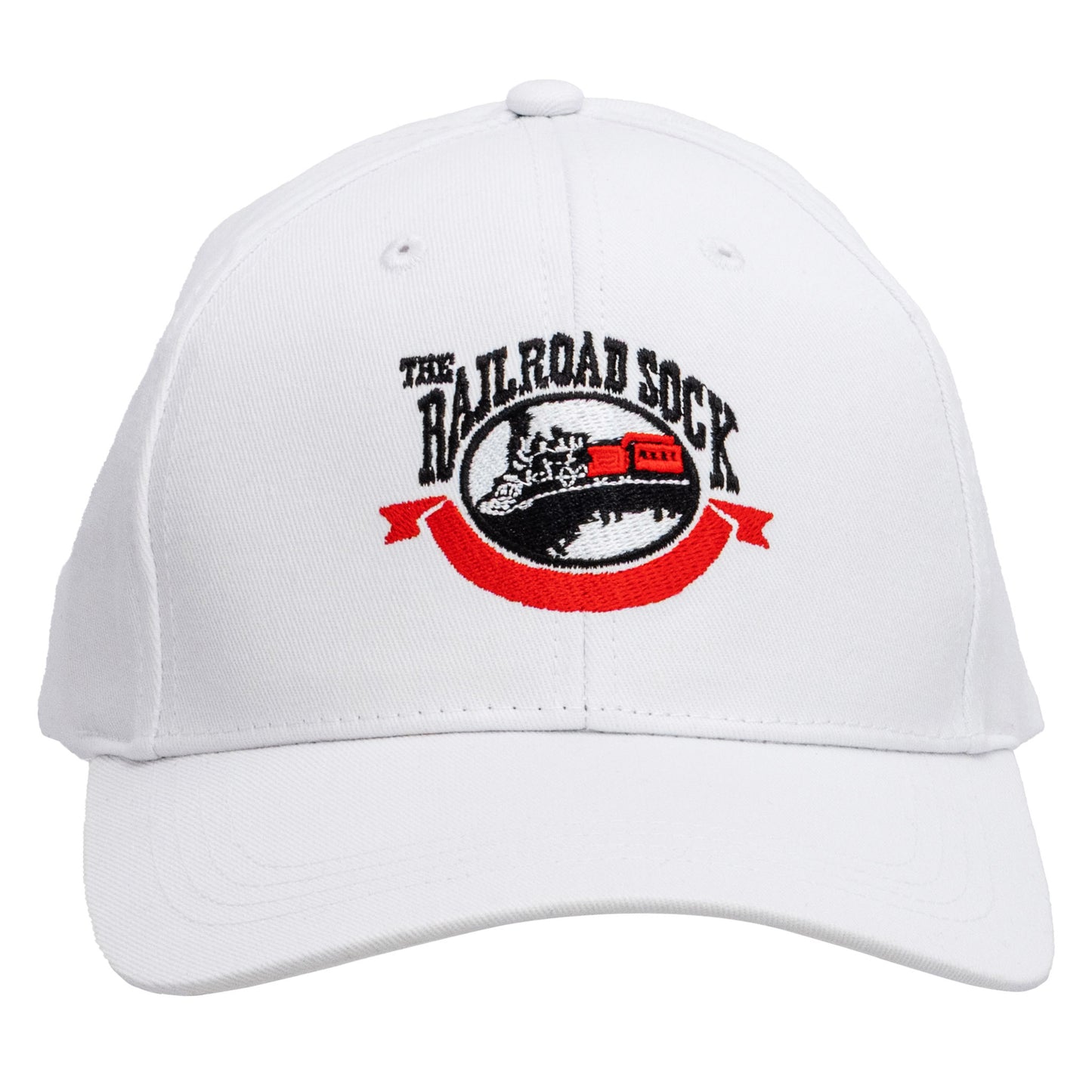 Railroad Sock Logo Trucker Hat