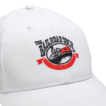 Railroad Sock Logo Trucker Hat
