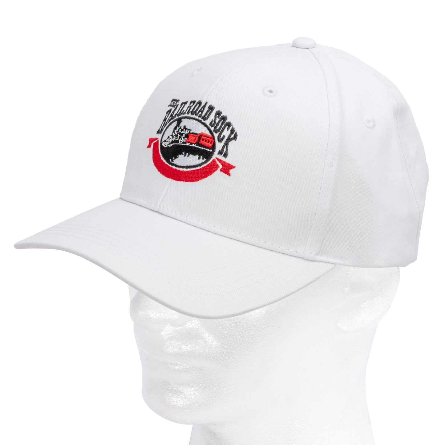 Railroad Sock Logo Trucker Hat