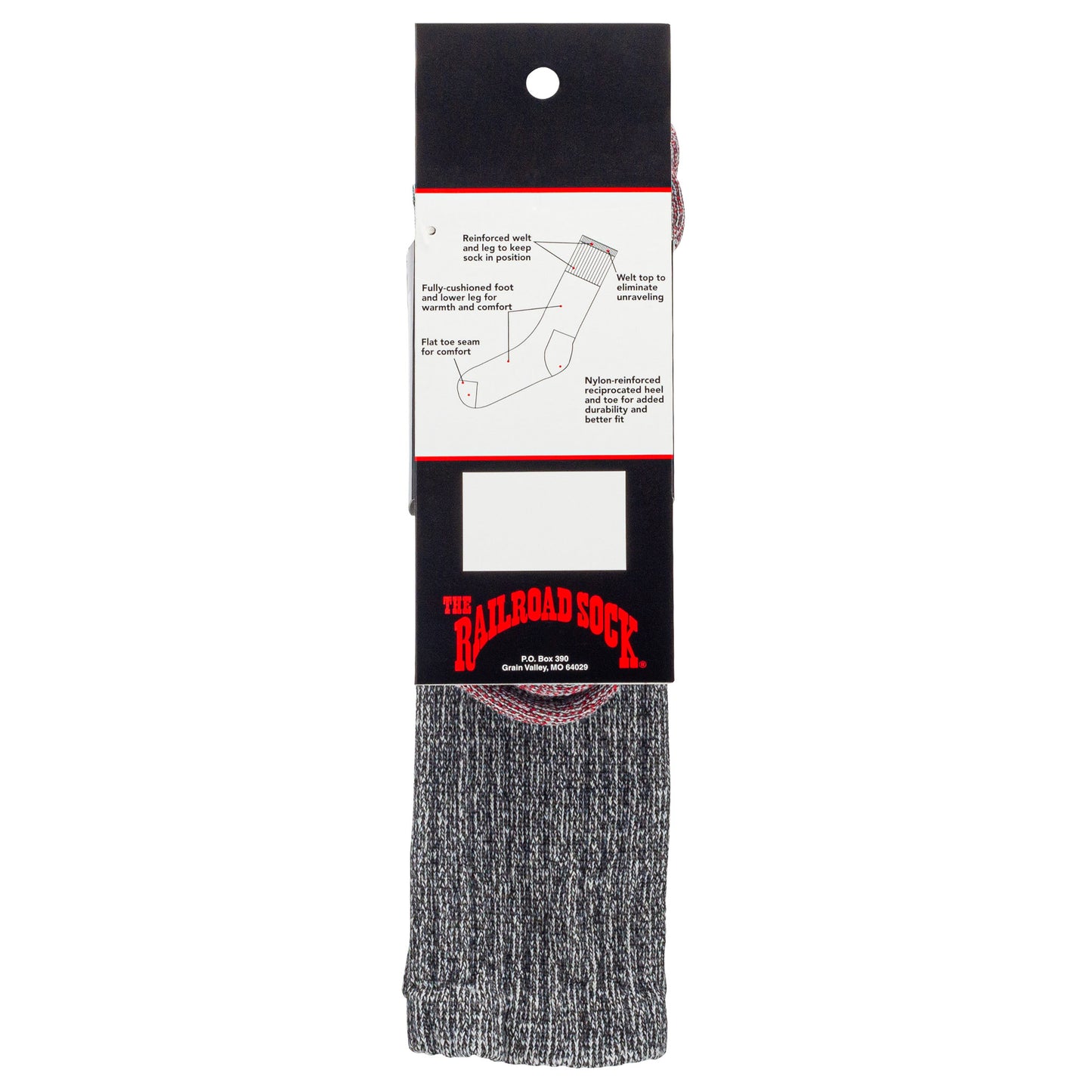 Large Over-the-Calf Merino Wool Socks (1pr)