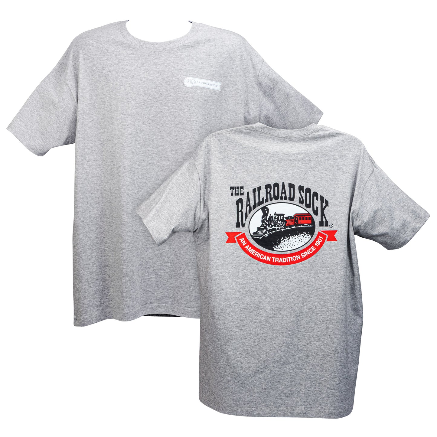 Railroad Sock Logo Tee