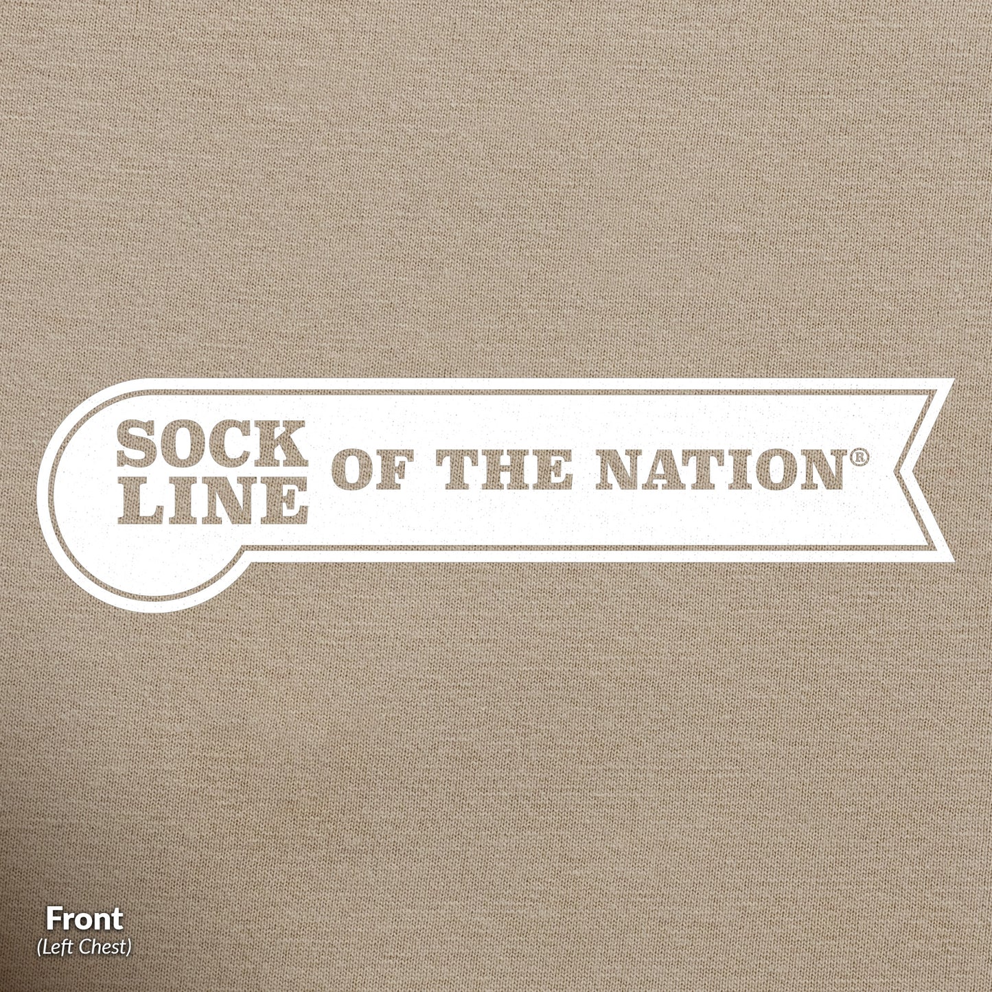 Railroad Sock Logo Tee