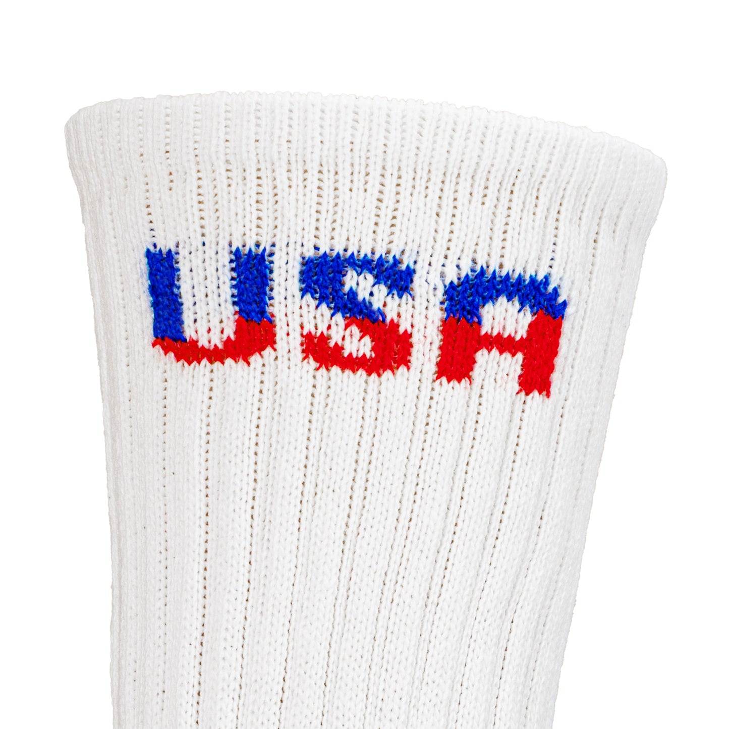Large Patriotic USA Crew Socks (2pr)