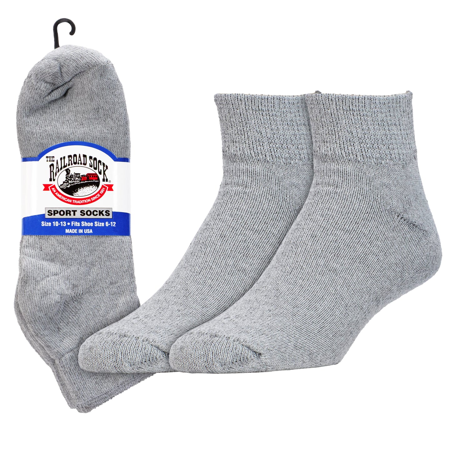 Men's Quarter Sport Socks (3pr)