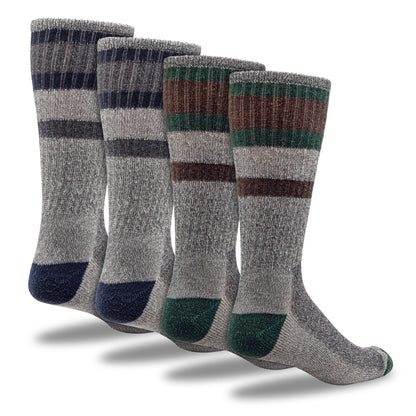 Men's Merino Wool Crew Socks (6pr)