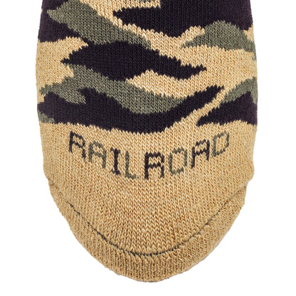 Camo Hunting Crew Socks - Sand (1pr)