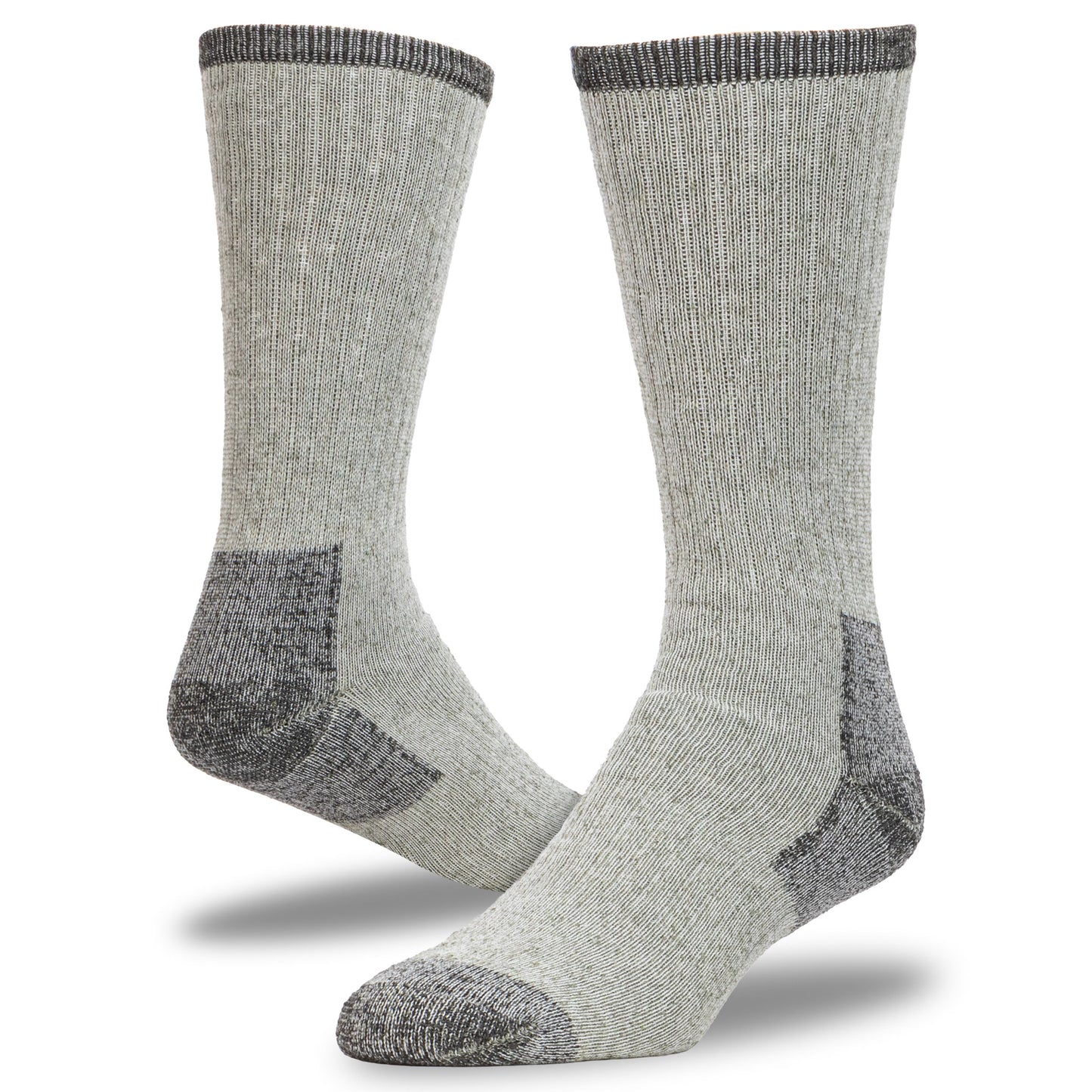 King Size Merino Wool Crew Socks (1pr)