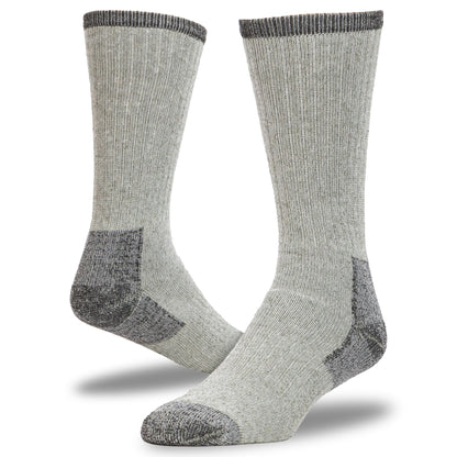 King Size Merino Wool Crew Socks (1pr)