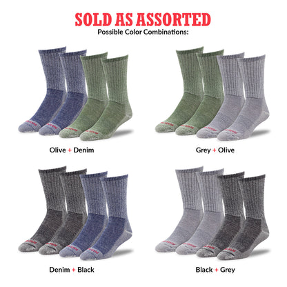 Men's Arctic Wool Crew Socks (2pr)