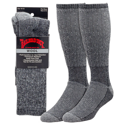 Men's Merino Wool Boot Socks (1pr)