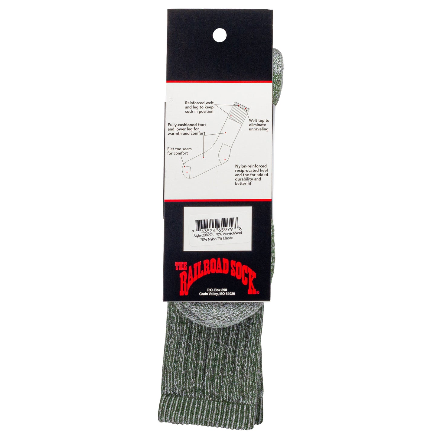 Men's Merino Wool Boot Socks (1pr)