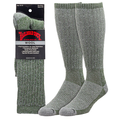 Men's Merino Wool Boot Socks (1pr)