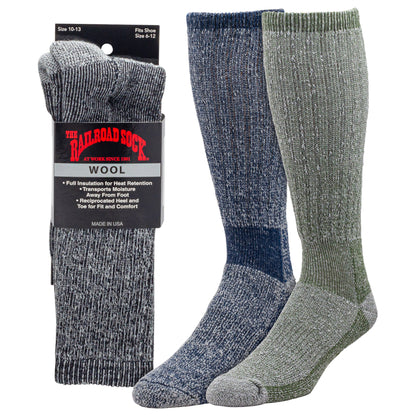 Men's Merino Wool Boot Socks (1pr)