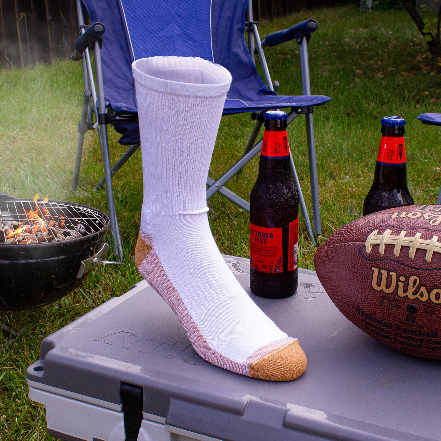 Men's Copper Infused Crew Socks