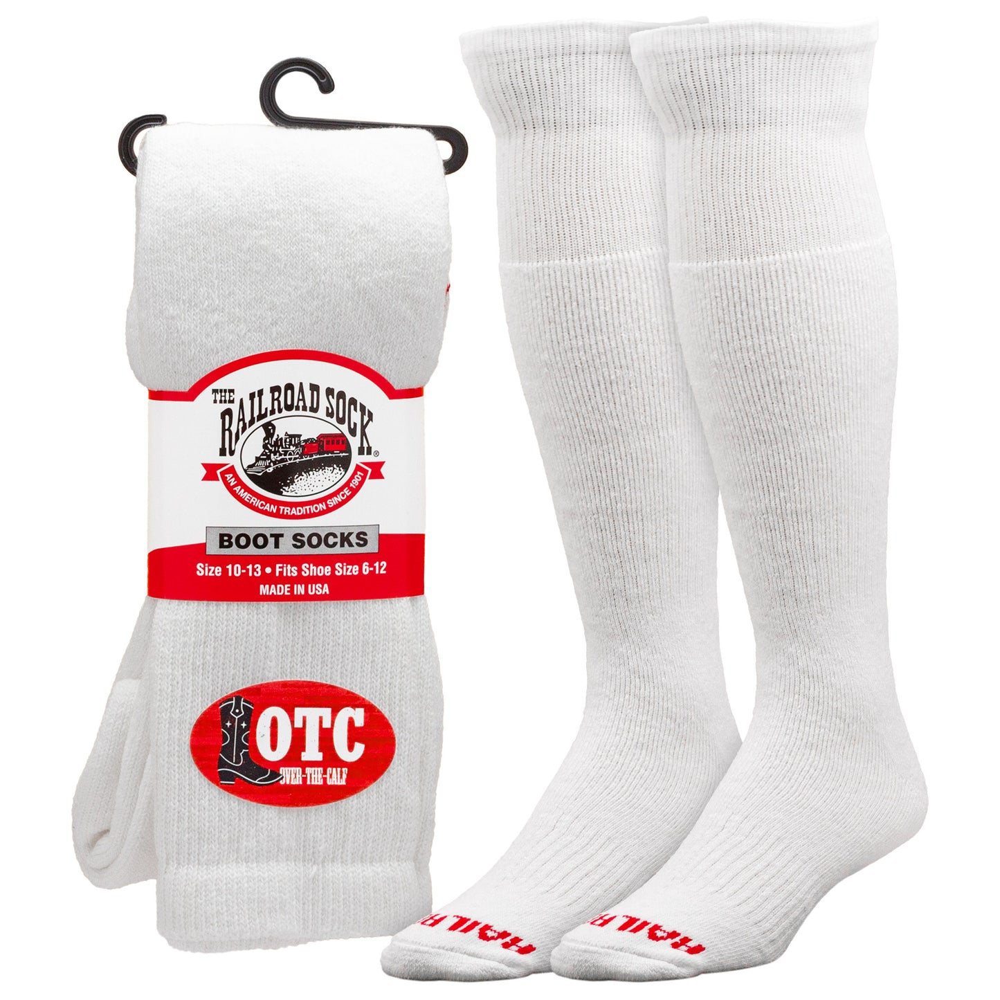 Men's "Ranch, Range, & Trail" Over-the-Calf Boot Socks (1pr)