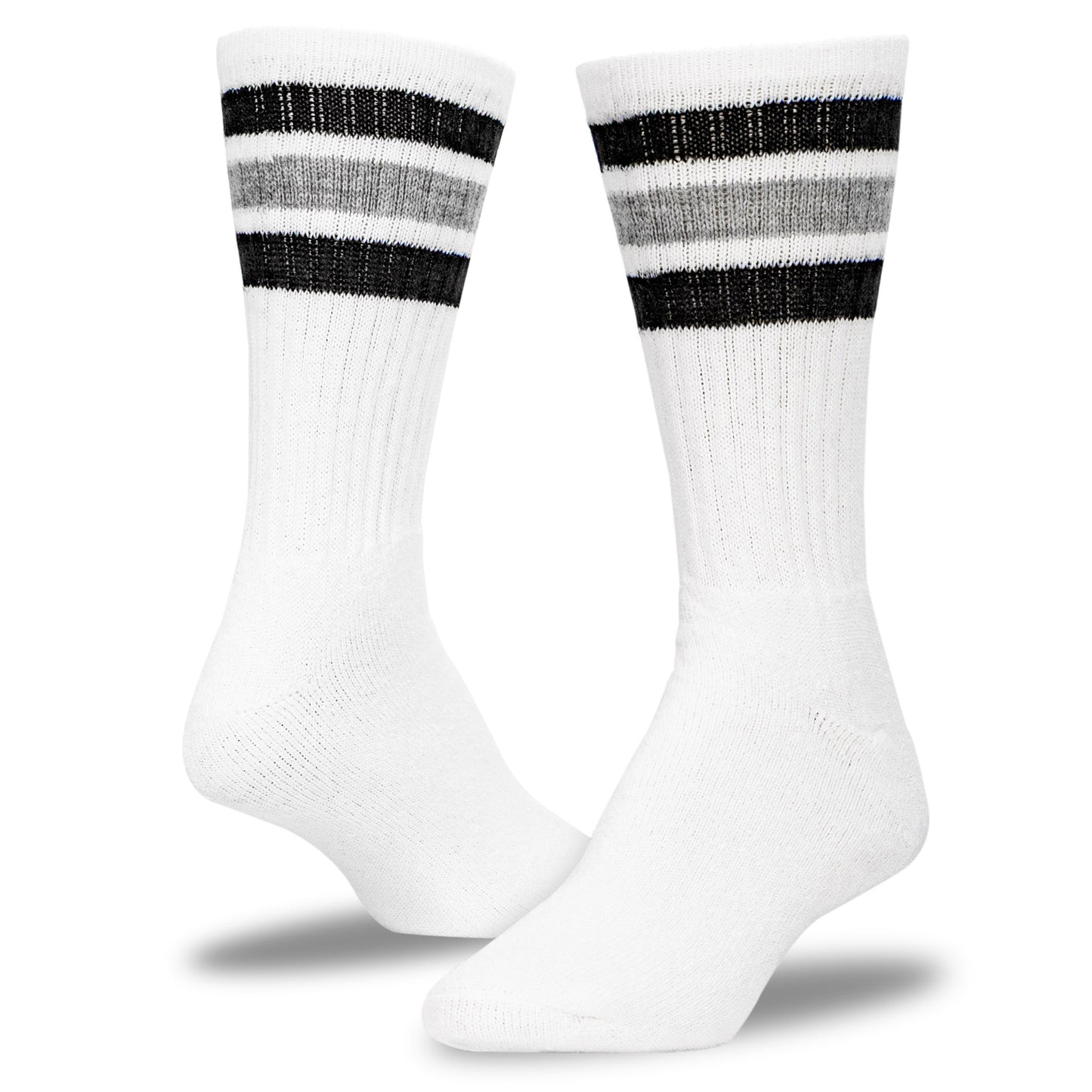 Women's "Americana" Striped Crew Socks