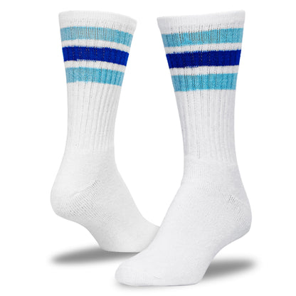 Women's "Americana" Striped Crew Socks