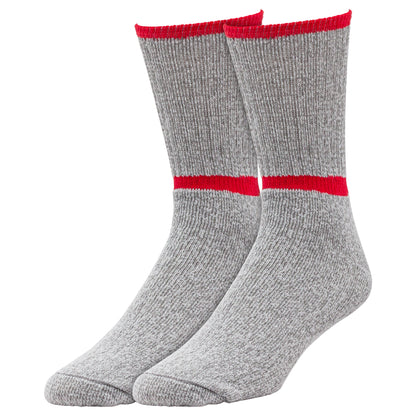 Men's Mid-Weight Boot Crew Socks (6pr)