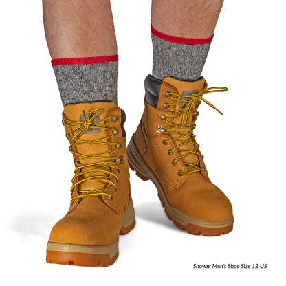 Men's Mid-Weight Boot Crew Socks (6pr)