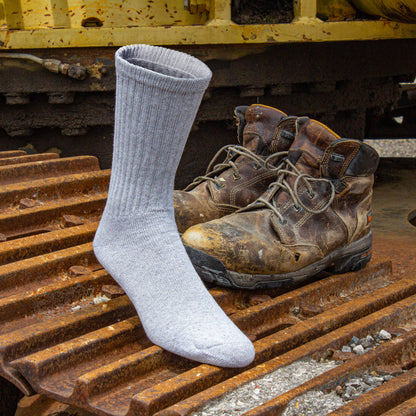 Men's Crew Work Socks (3pr)
