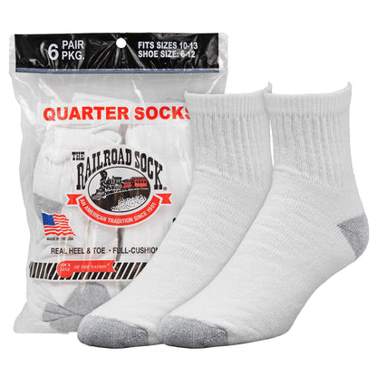 Men's Quarter Socks (6pr)