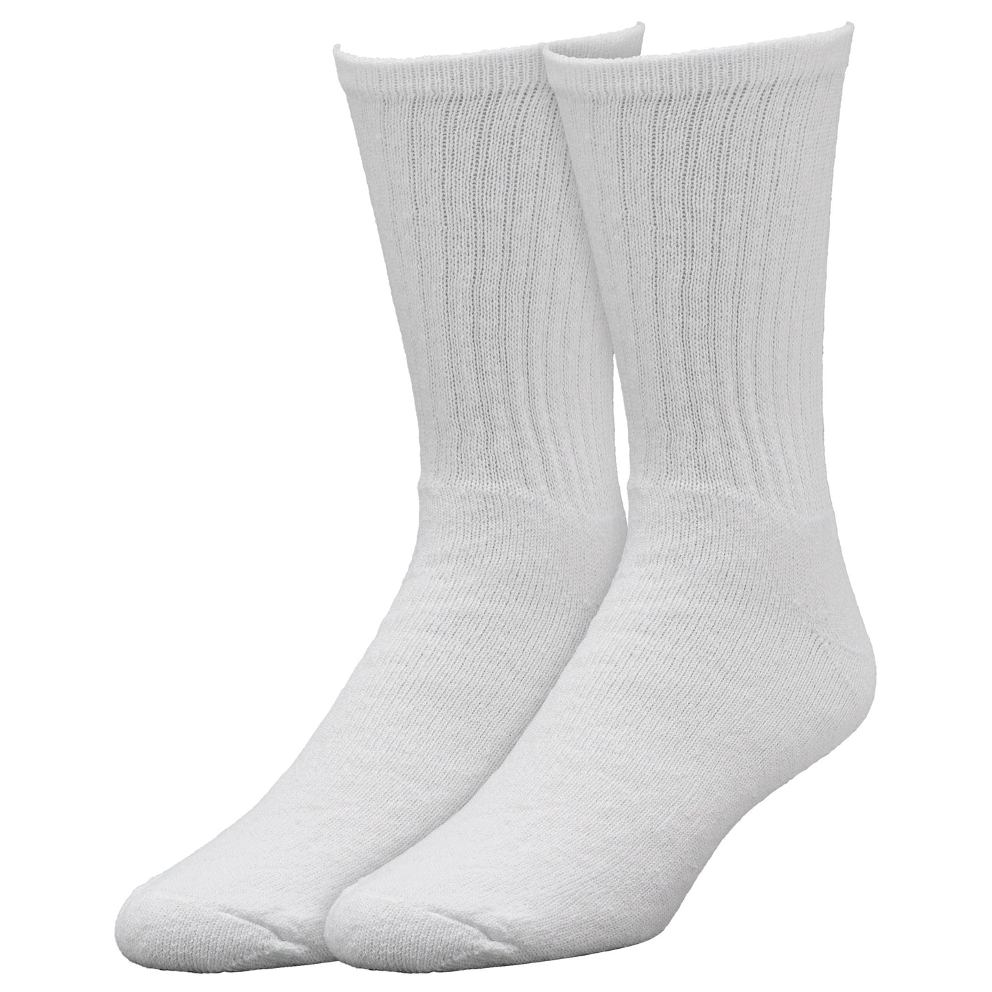 Men's Solid Crew Socks (6pr)