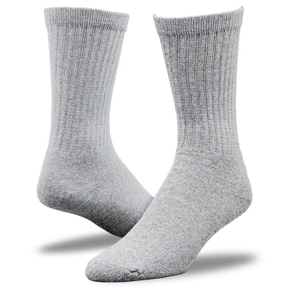 Men's Solid Crew Socks (6pr)