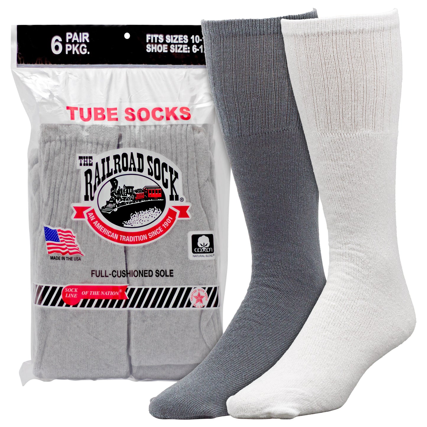Men's Tube Socks (6pr)