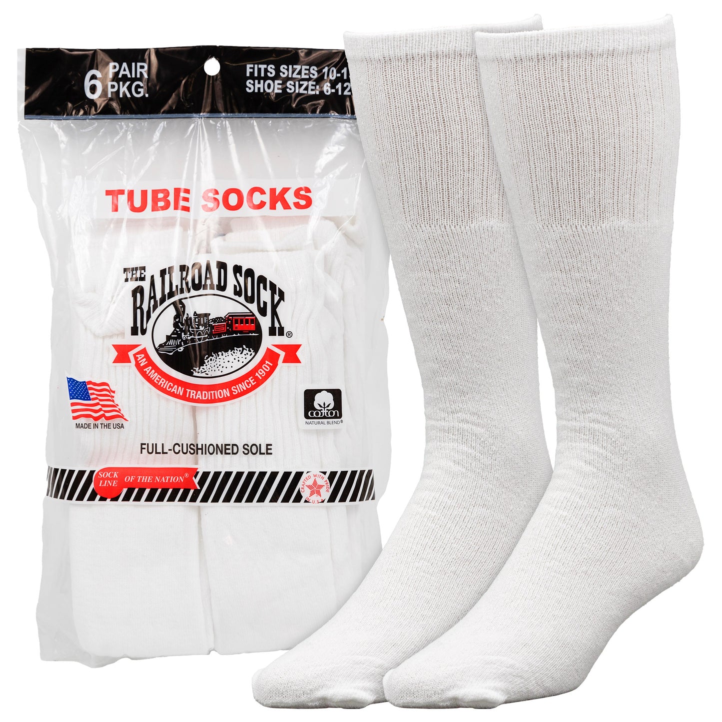 Men's Tube Socks (6pr)