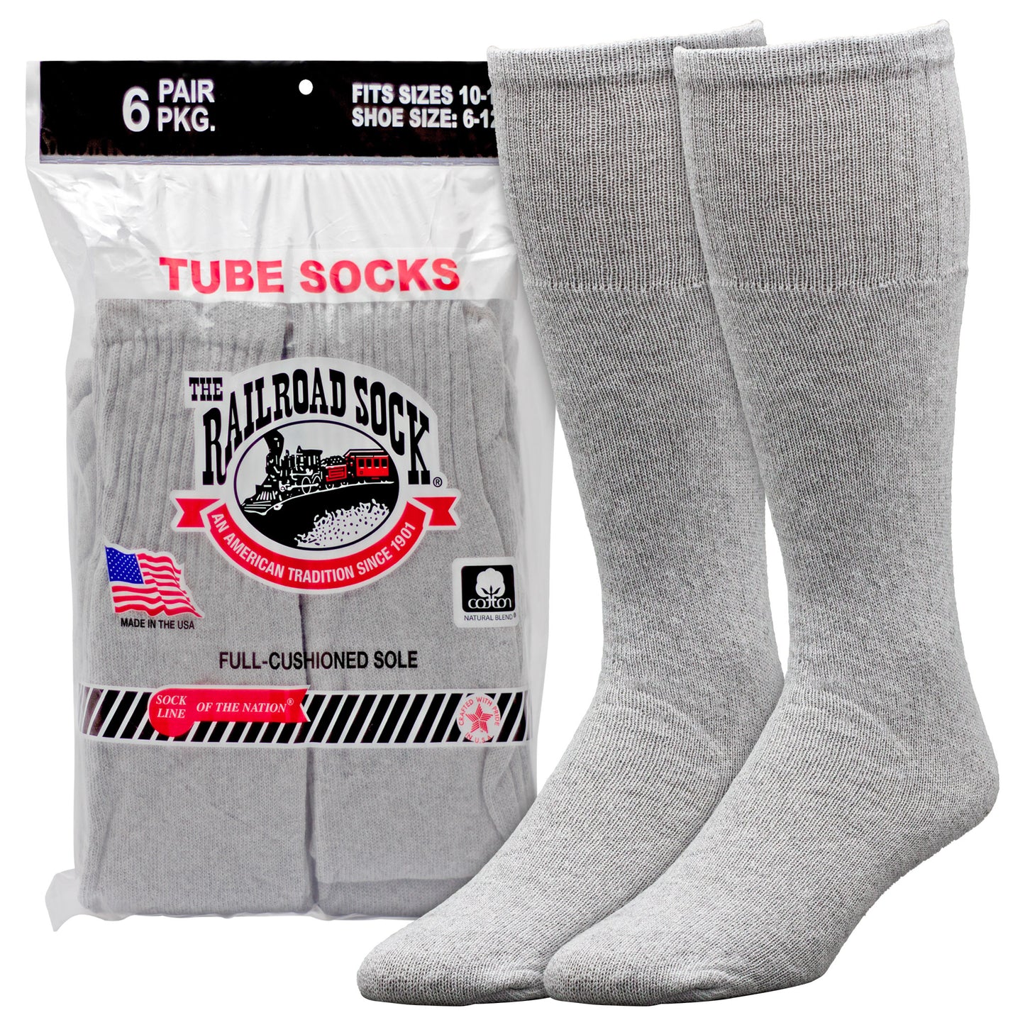 Men's Tube Socks (6pr)