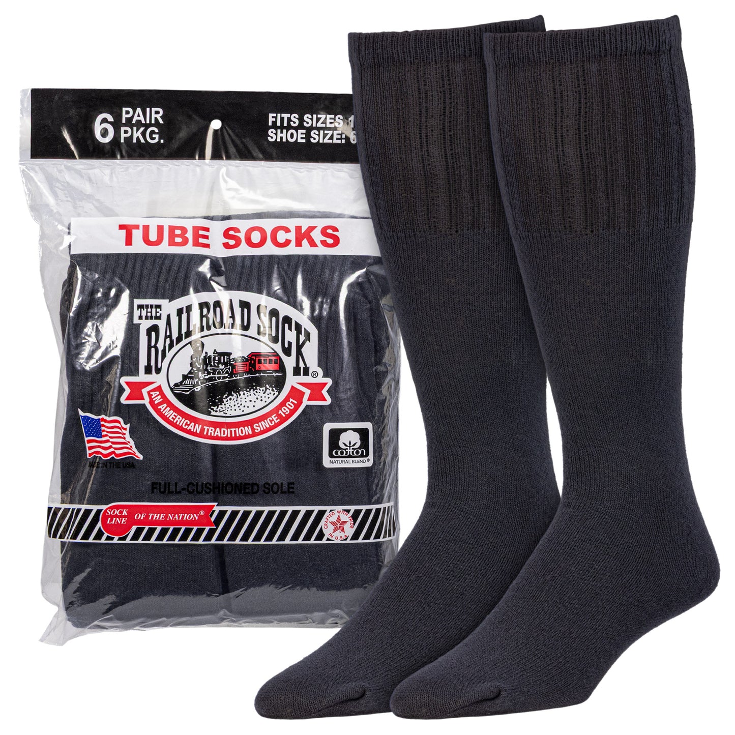Men's Tube Socks (6pr)
