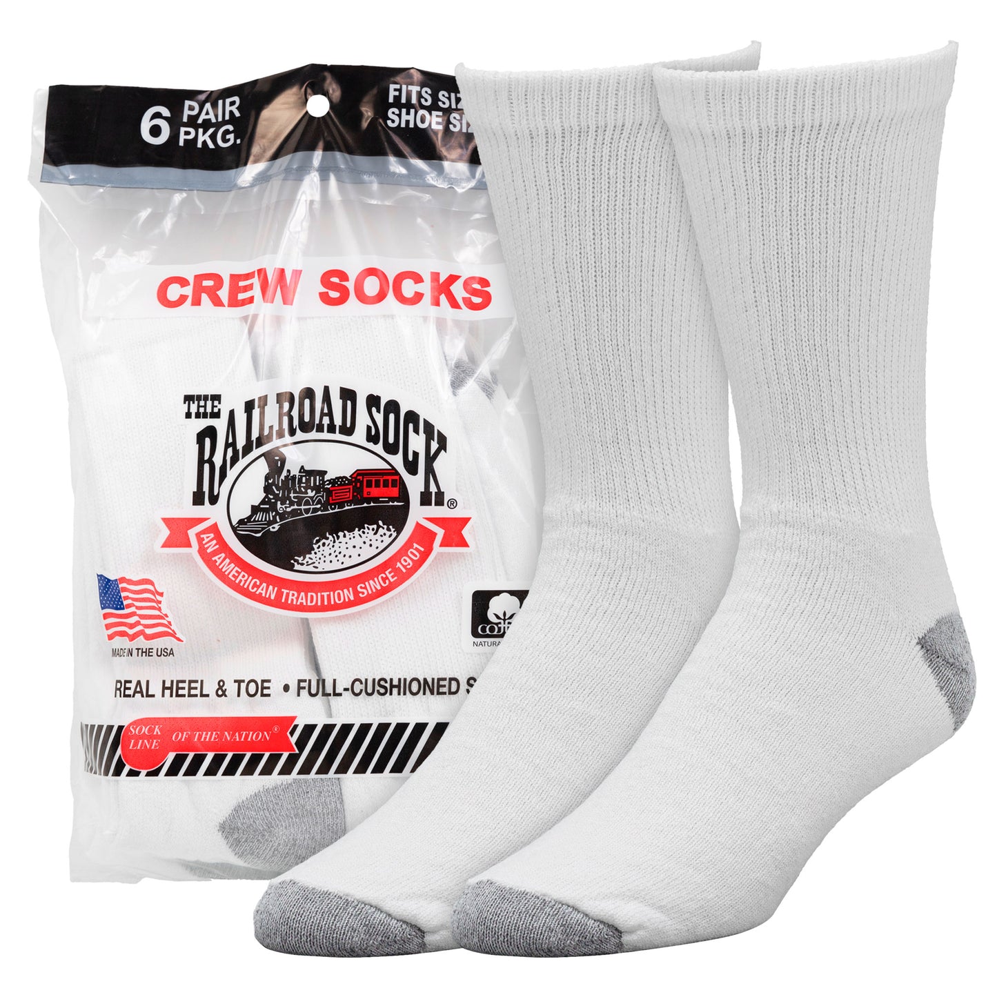 Men's Crew Socks (6pr)